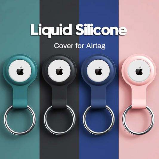 Privacy Perfection - Apple Airtag Case (Liquid Silicone)